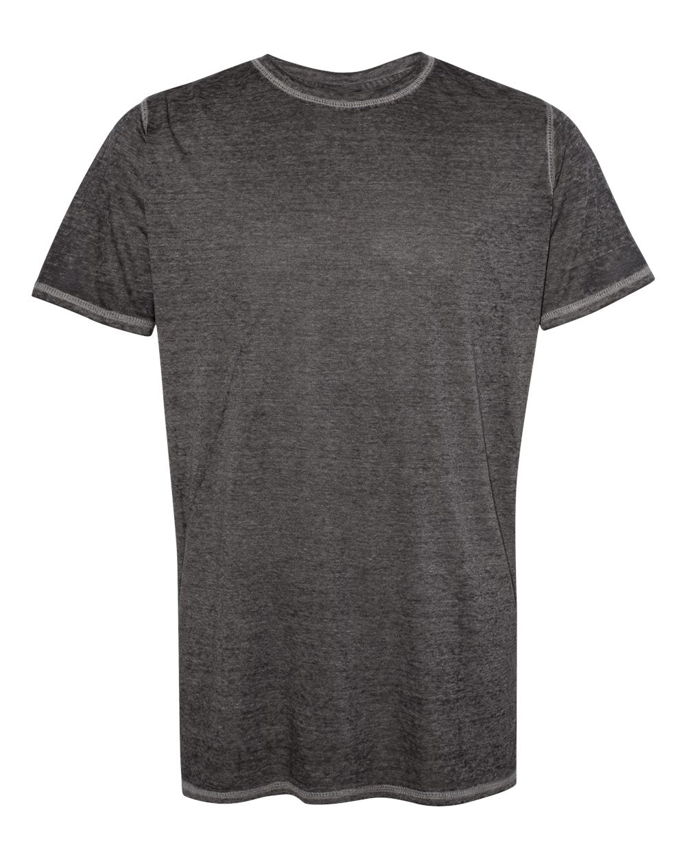 J. America 8115 Unisex Zen Jersey T-Shirt in Twisted Black