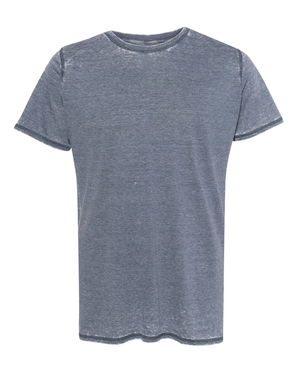 J. America 8115 Unisex Zen Jersey T-Shirt in Vintage Navy