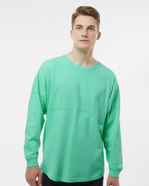J. America 8229 Unisex Game Day Jersey Long Sleeve T-Shirt