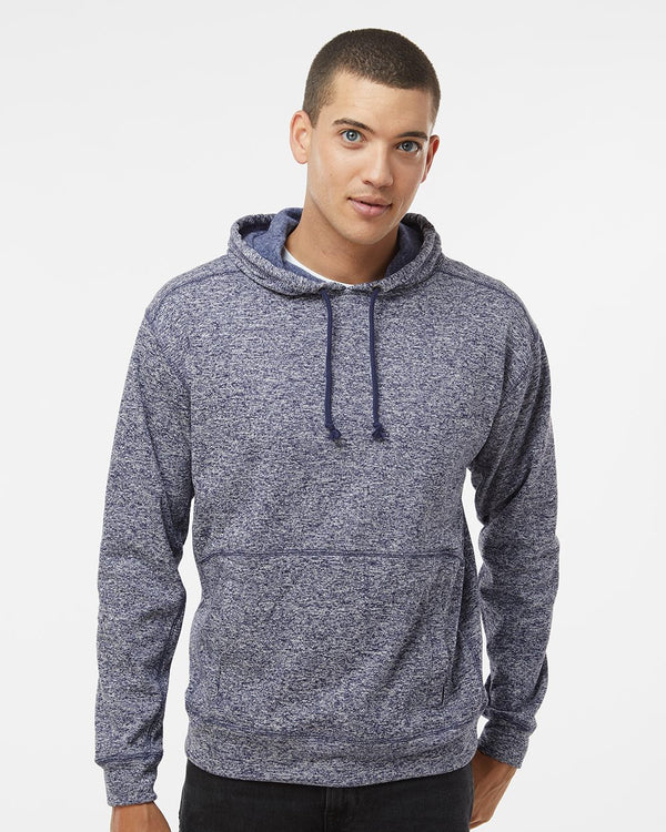 J. America 8613 Men's Cosmic Fleece Hooded Sweatshirt