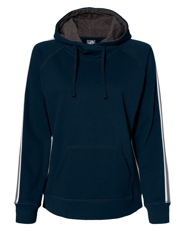 J. America 8642 Women's Rival Fleece Hooded Sweatshirt