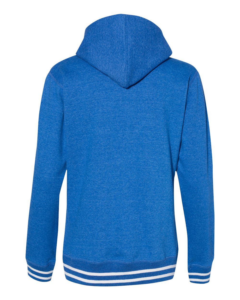 J. America 8651 Women’s Relay Hooded Sweatshirt in Royal, back