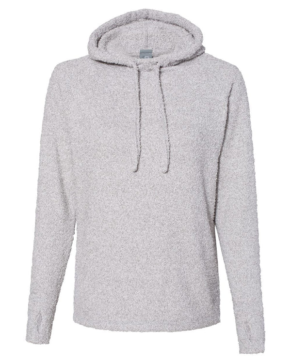 J. America 8680 Women’s Teddy Fleece Hooded Sweatshirt