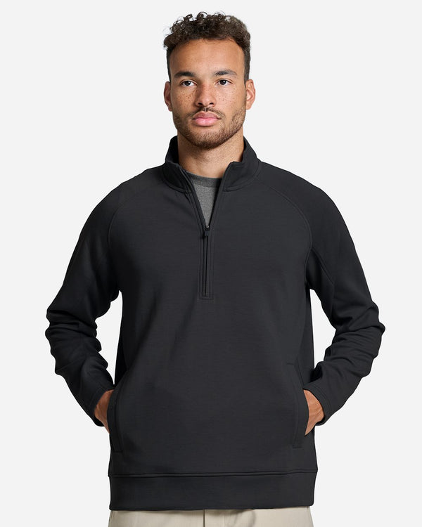 J. America 8751 Unisex Apex Fleece Quarter-Zip Sweatshirt