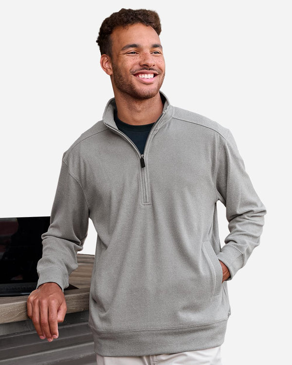J. America 8760 Unisex Element Fleece Quarter-Zip Sweatshirt