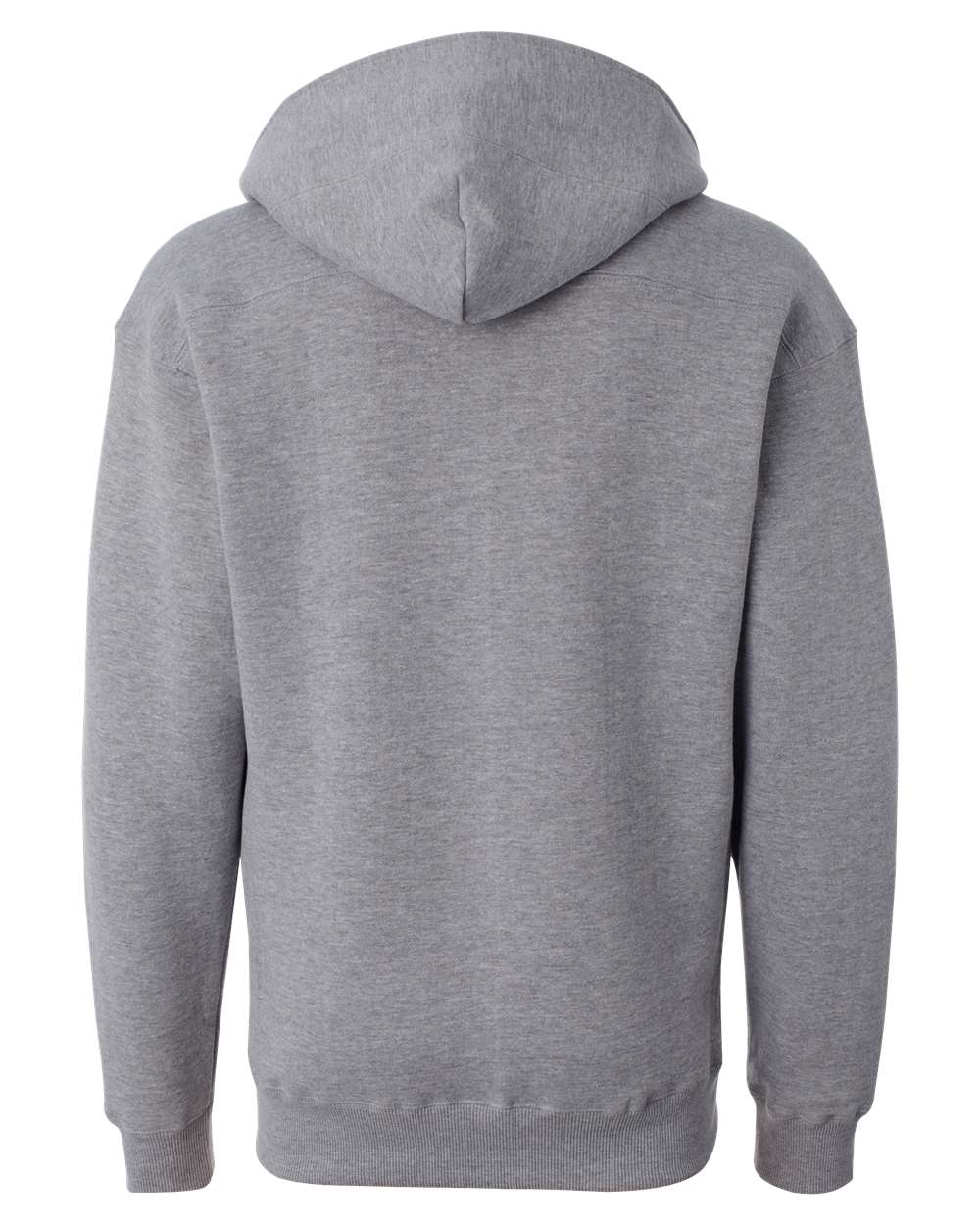 J. America 8830 Men's Sport Lace Hooded Sweatshirt in Oxford, back