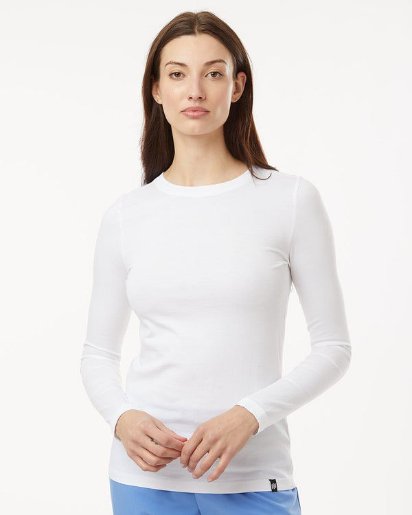 Jaanuu W30002U Women's RegenX Cotton Underscrub Long Sleeve T-Shirt