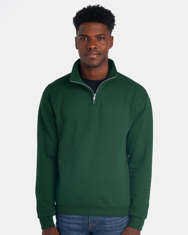 JERZEES 995MR Unisex Nublend® Cadet Collar Quarter-Zip Sweatshirt