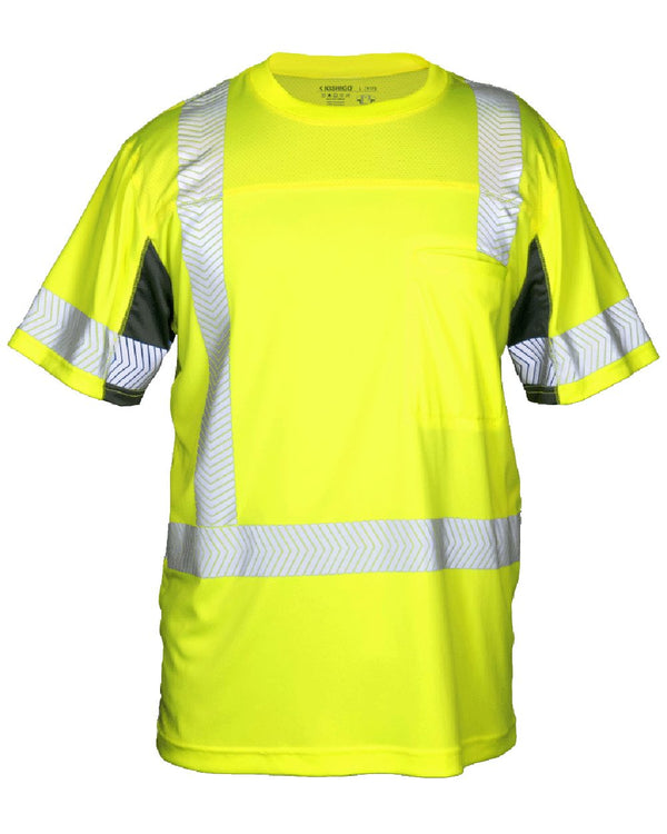 Kishigo 9175 Unisex Premium Black Series® Cool Touch Class 3 T-Shirt