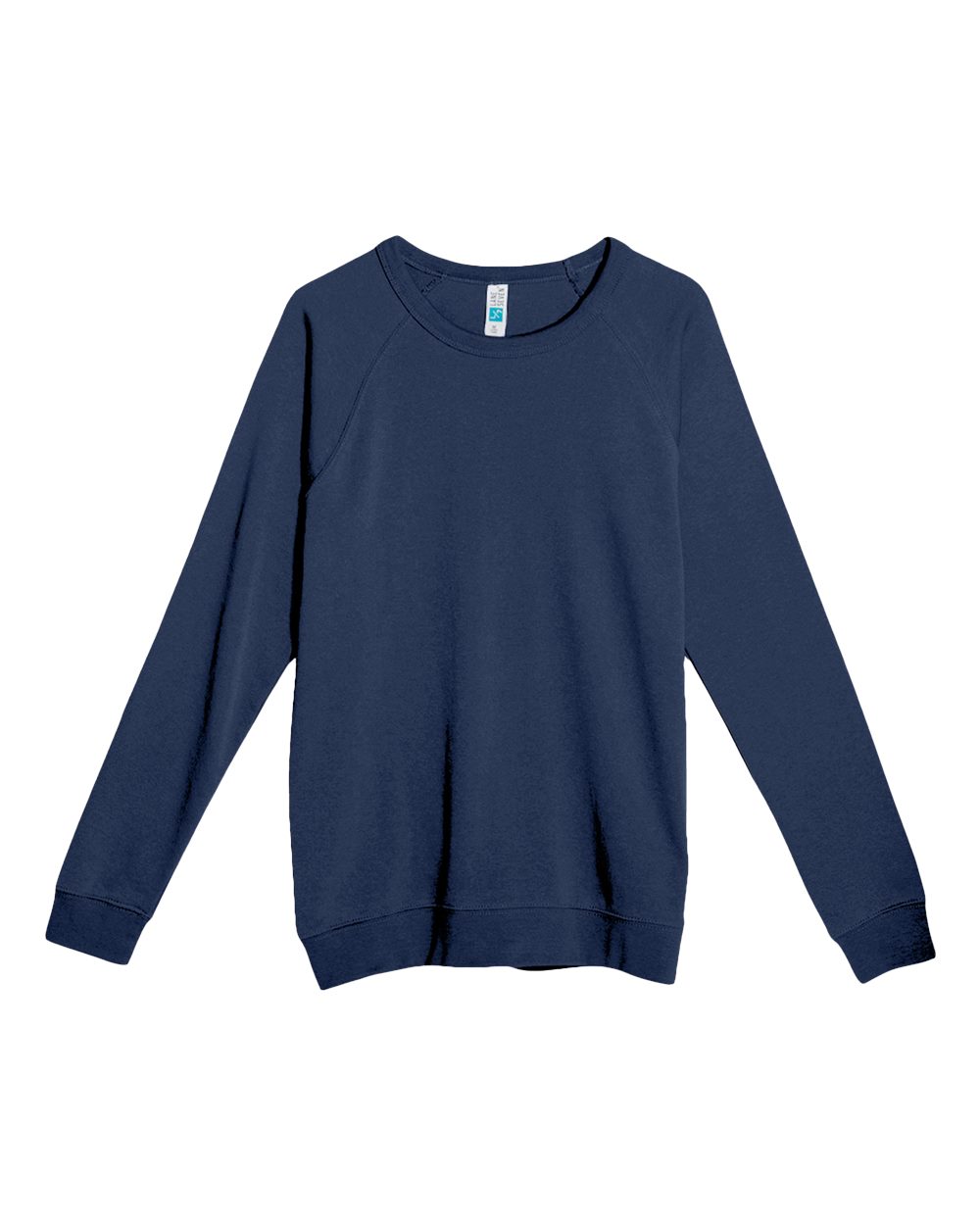 Lane Seven LS13004 Unisex French Terry Crewneck Sweatshirt in Navy