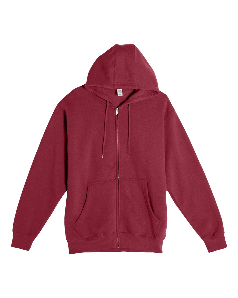 Lane Seven LS14003 Unisex Premium Full-Zip Hoodie Sweatshirt in Burgundy