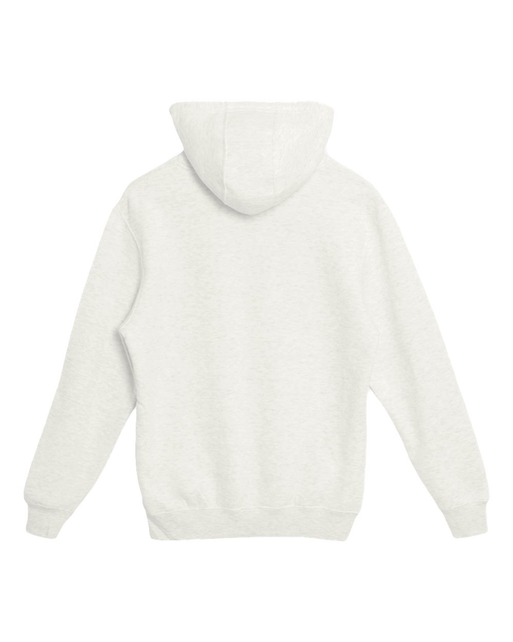 Lane Seven LS14003 Unisex Premium Full-Zip Hoodie Sweatshirt in Oatmeal Heather, back