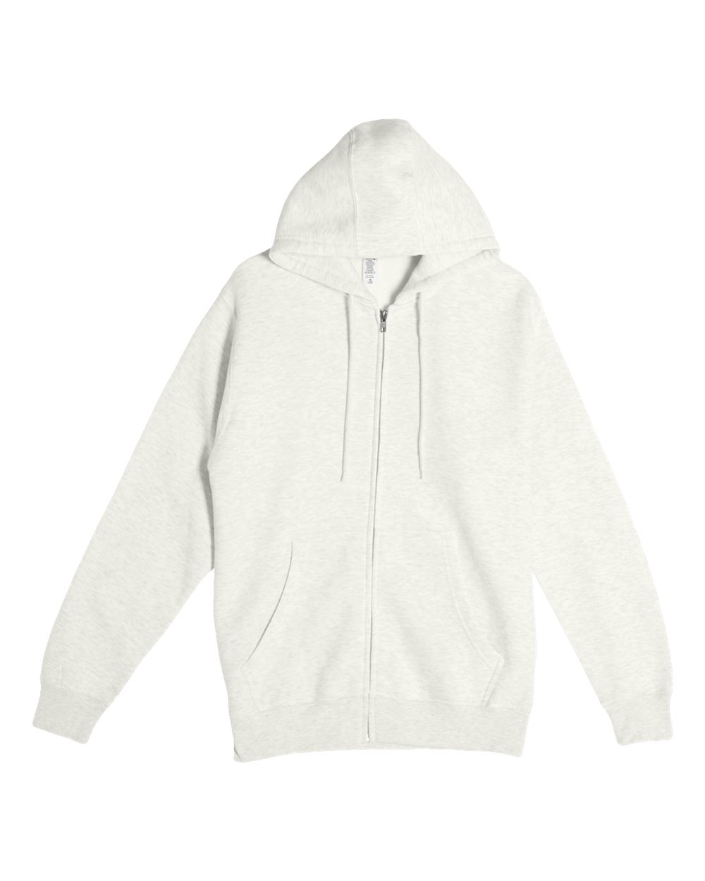 Lane Seven LS14003 Unisex Premium Full-Zip Hoodie Sweatshirt in Oatmeal Heather