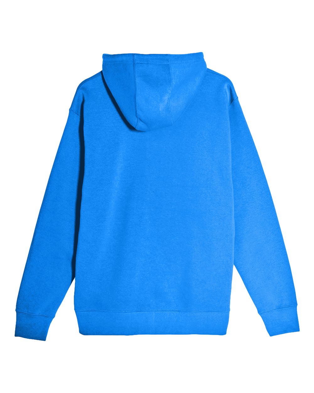 Lane Seven LS14003 Unisex Premium Full-Zip Hoodie Sweatshirt in Royal, back