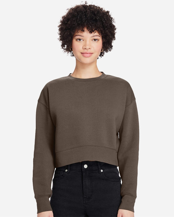 Lane Seven LS88004 Women's Relaxed Cropped Crewneck Sweatshirt