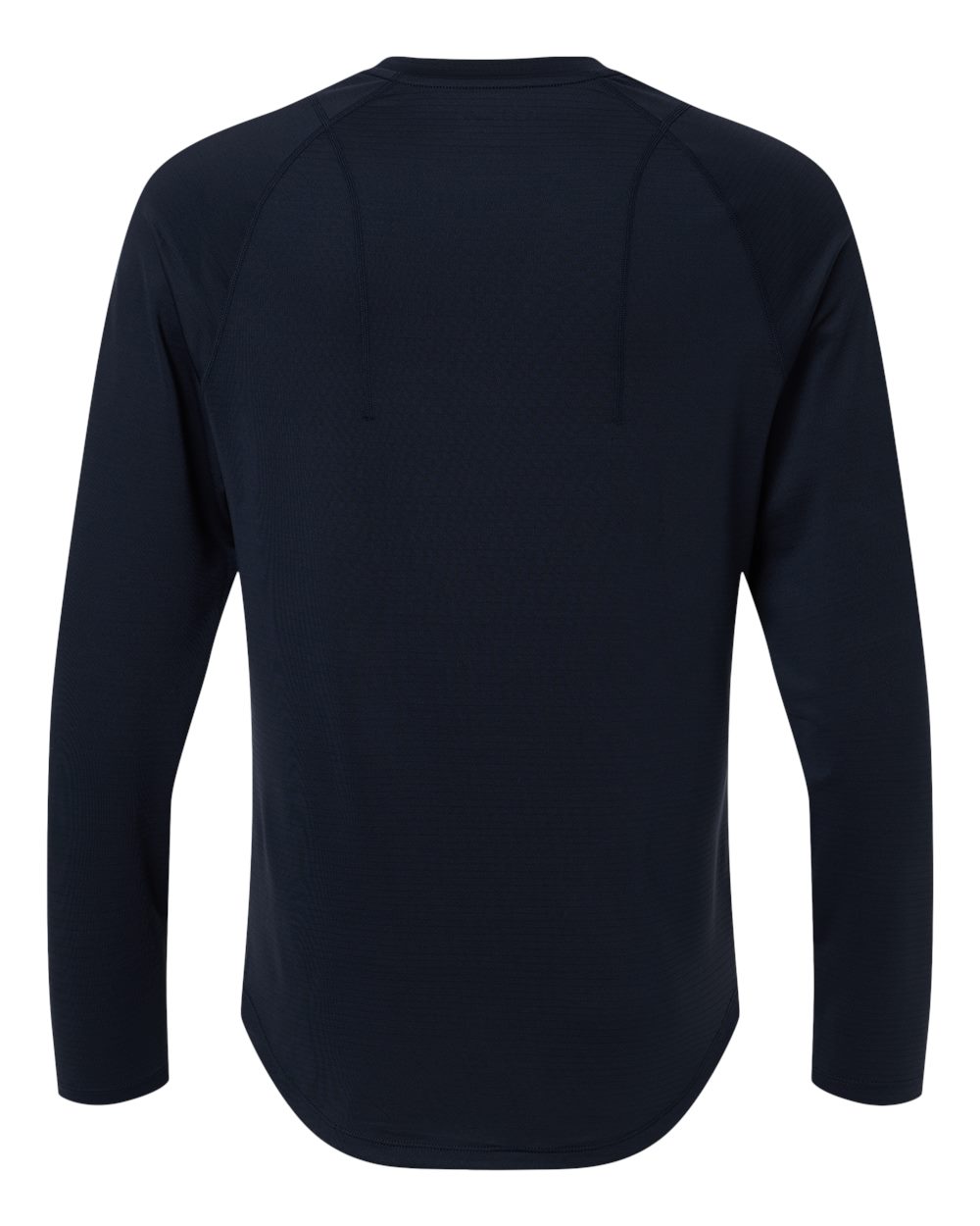 Legends LSM00T018 Men's Enzo Long Sleeve T-Shirt in Navy, back