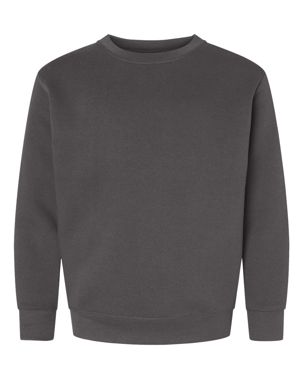 Live & Tell by LAT 2225 Youth Crewneck Sweatshirt in Charcoal