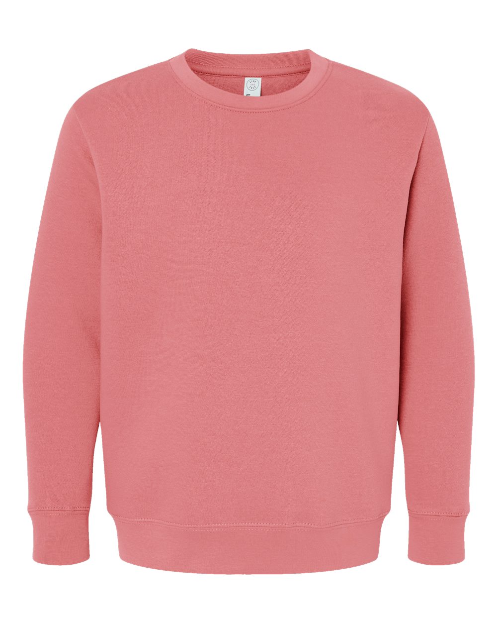 Live & Tell by LAT 2225 Youth Crewneck Sweatshirt in Mauvelous