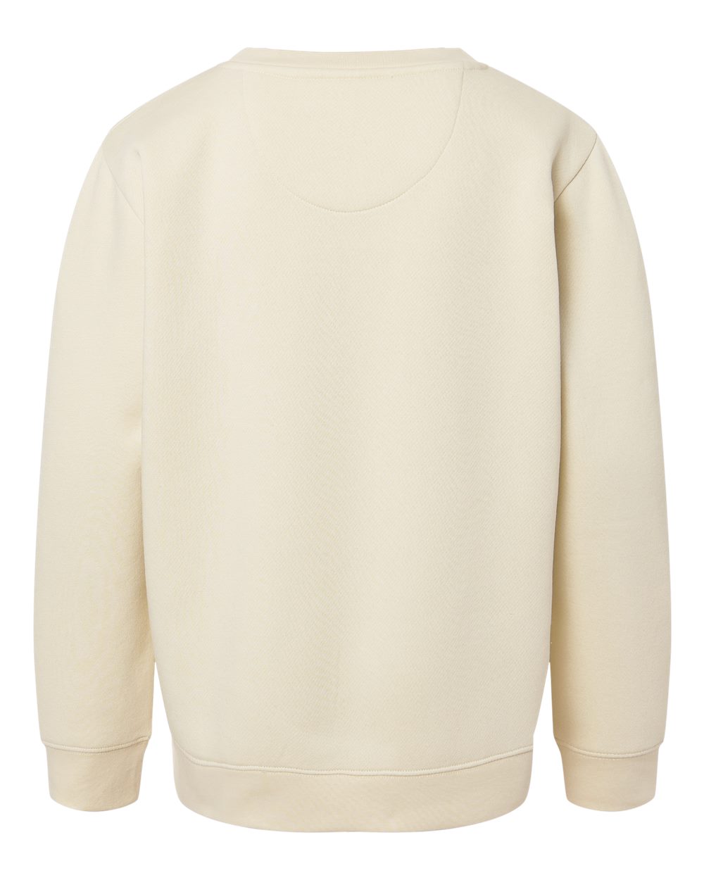 Live & Tell by LAT 2225 Youth Crewneck Sweatshirt in Natural, back