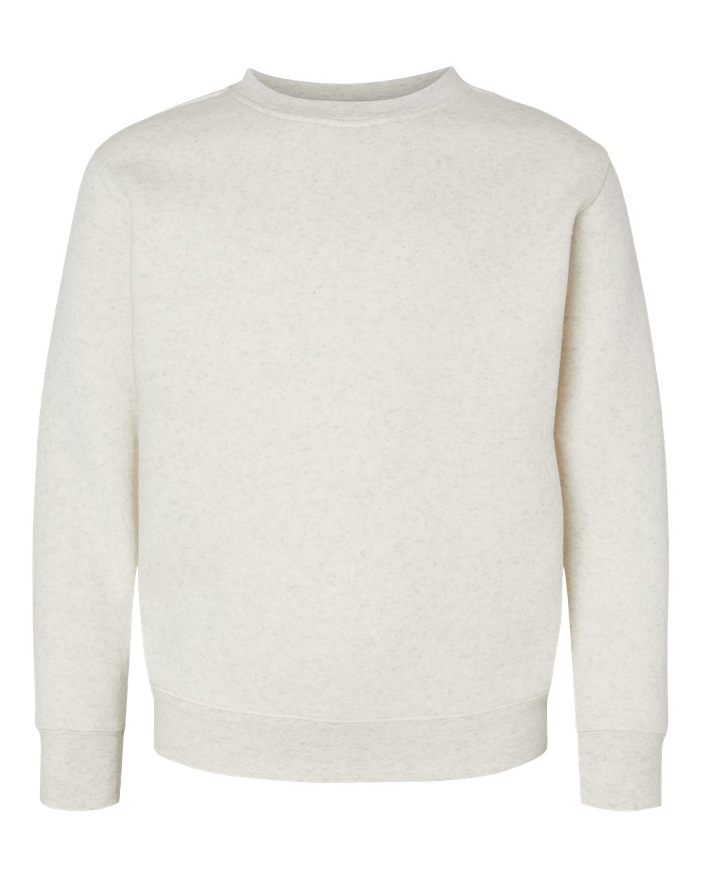 Live & Tell by LAT 2225 Youth Crewneck Sweatshirt in Natural Heather