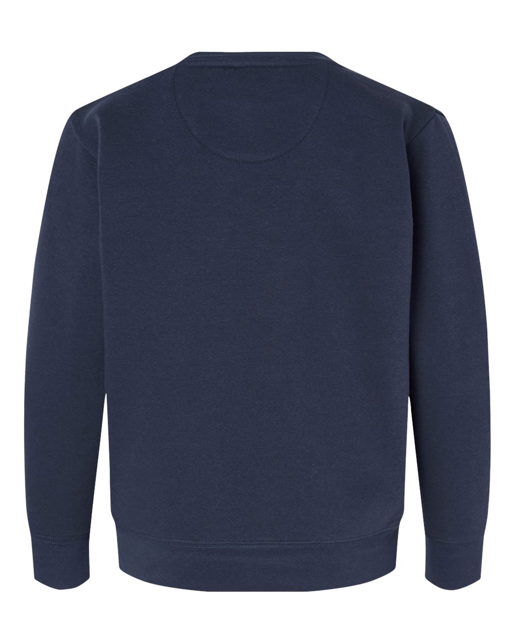 Live & Tell by LAT 2225 Youth Crewneck Sweatshirt in Navy, back