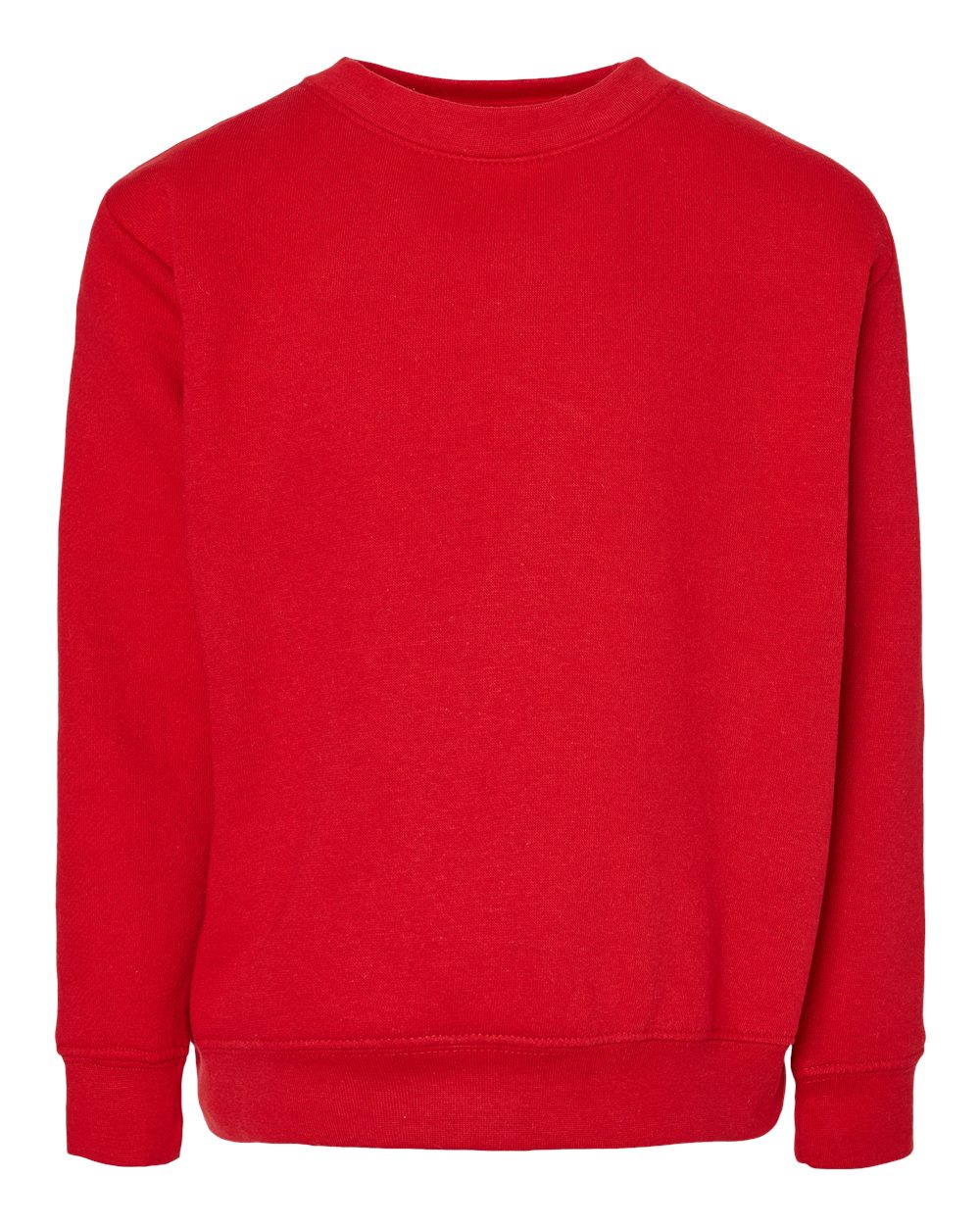 Live & Tell by LAT 2225 Youth Crewneck Sweatshirt in Red