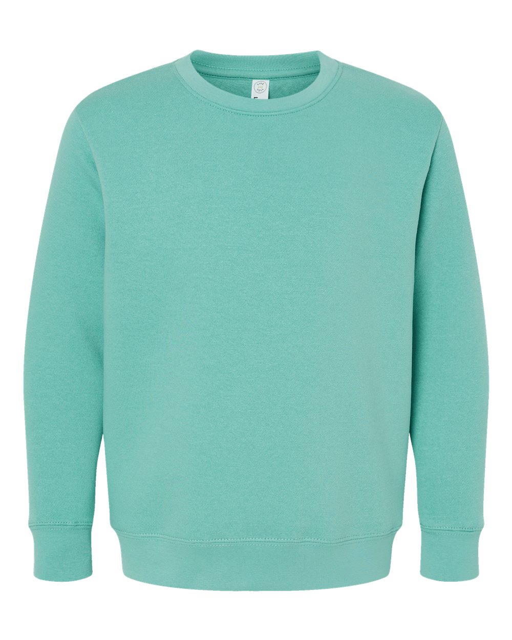 Live & Tell by LAT 2225 Youth Crewneck Sweatshirt in Saltwater