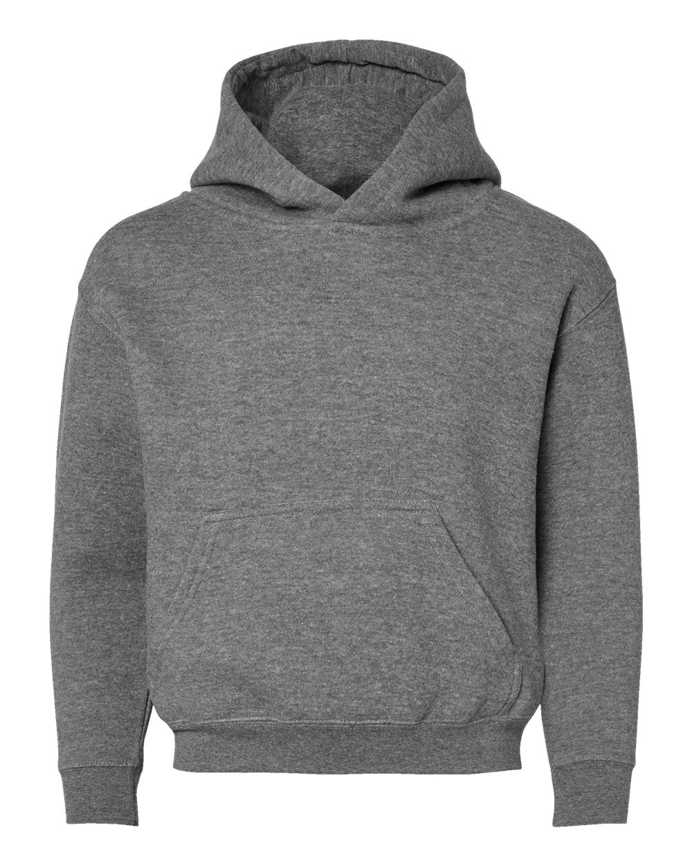 Live & Tell by LAT 2296 Youth Hoodie Sweatshirt in Granite Heather