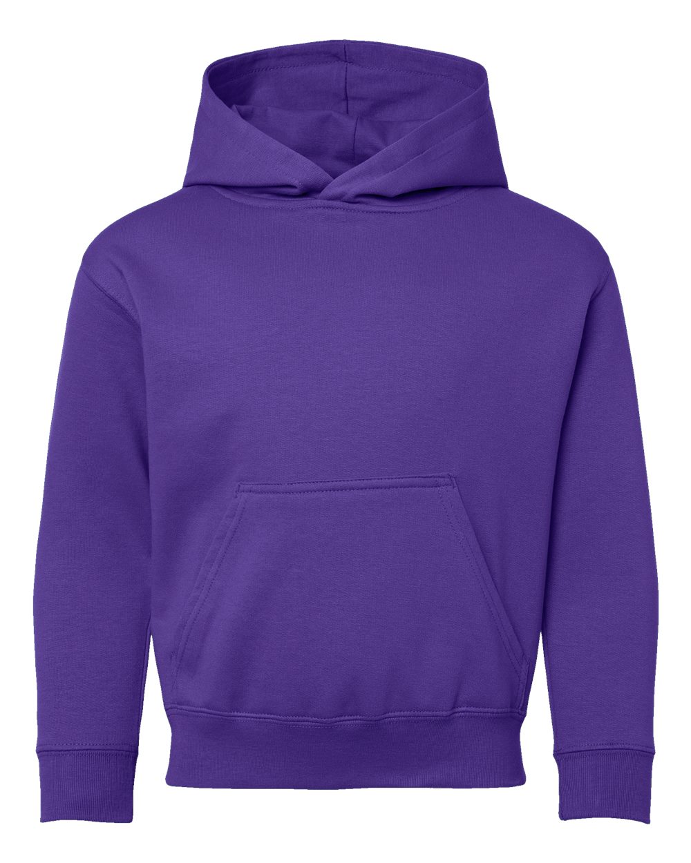 Live & Tell by LAT 2296 Youth Hoodie Sweatshirt in Purple
