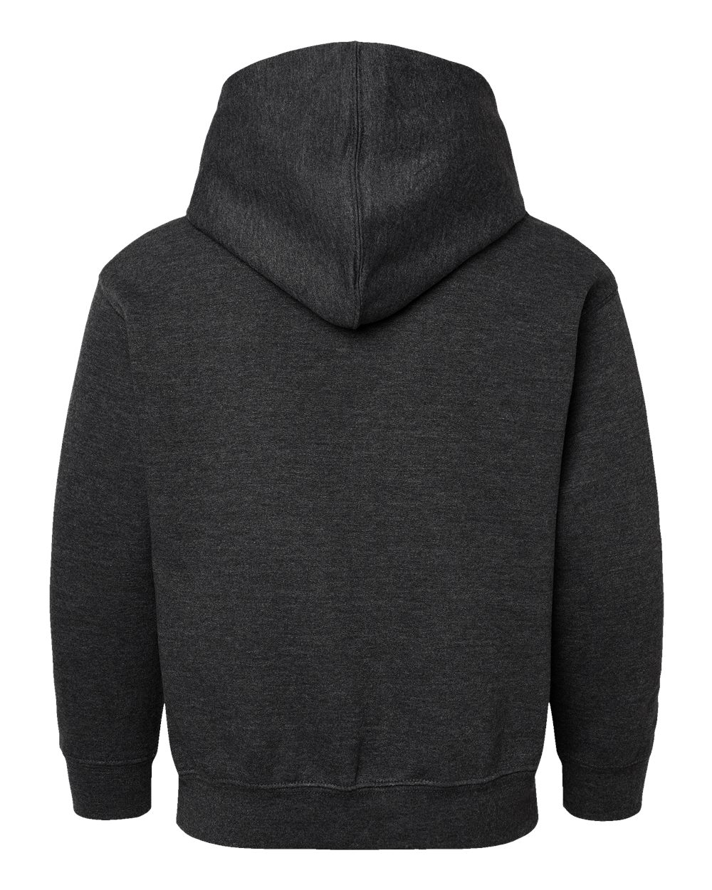 Live & Tell by LAT 2296 Youth Hoodie Sweatshirt in Vintage Smoke, back