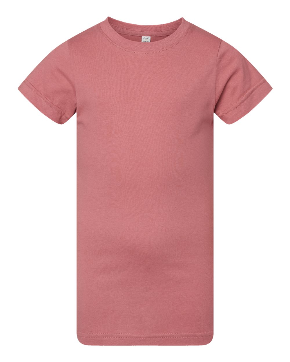 Live & Tell by LAT 2616 Girls' Fine Jersey Tee in Mauvelous