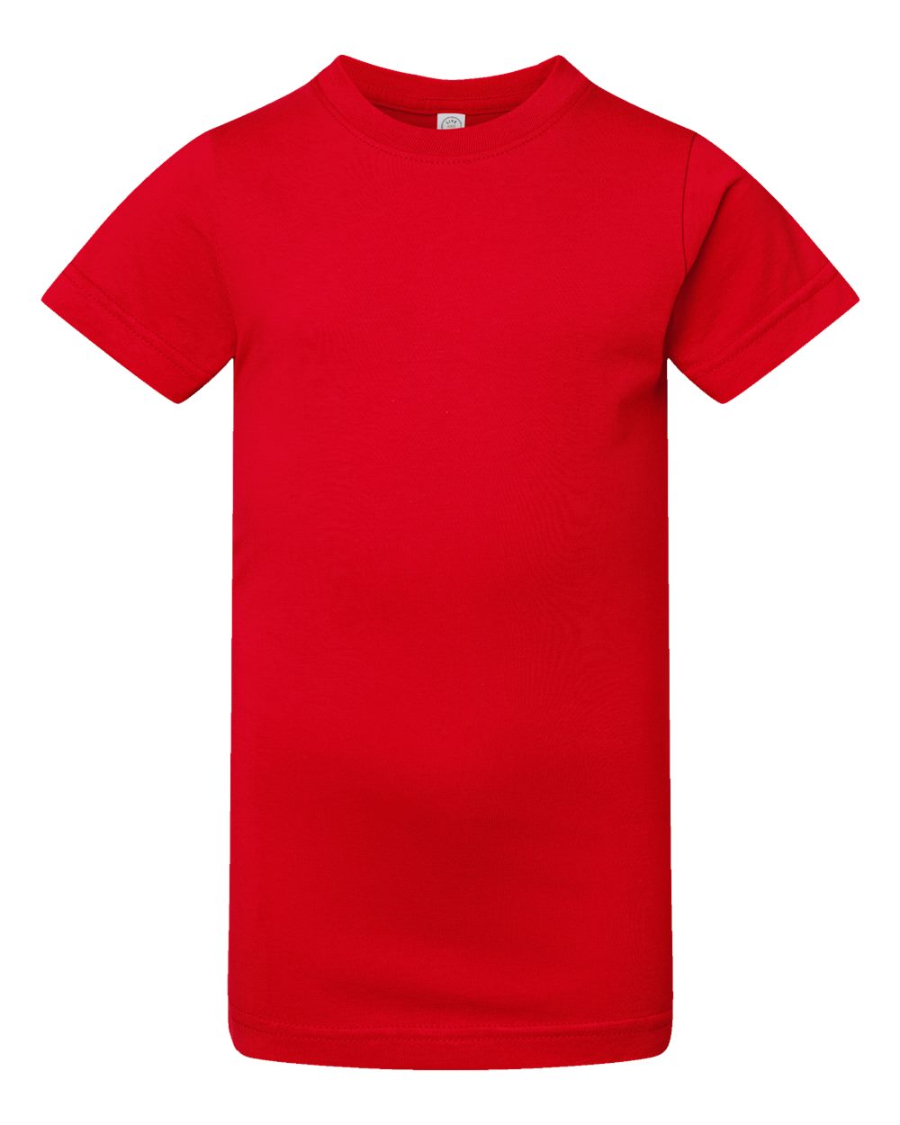 Live & Tell by LAT 2616 Girls' Fine Jersey Tee in Red