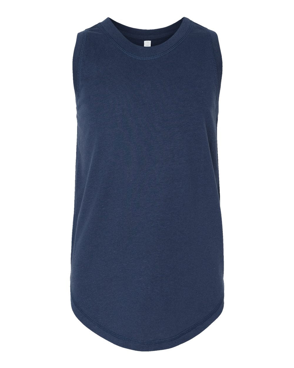 Live & Tell by LAT 2692 Girls' Relaxed Fine Jersey Tank in Denim
