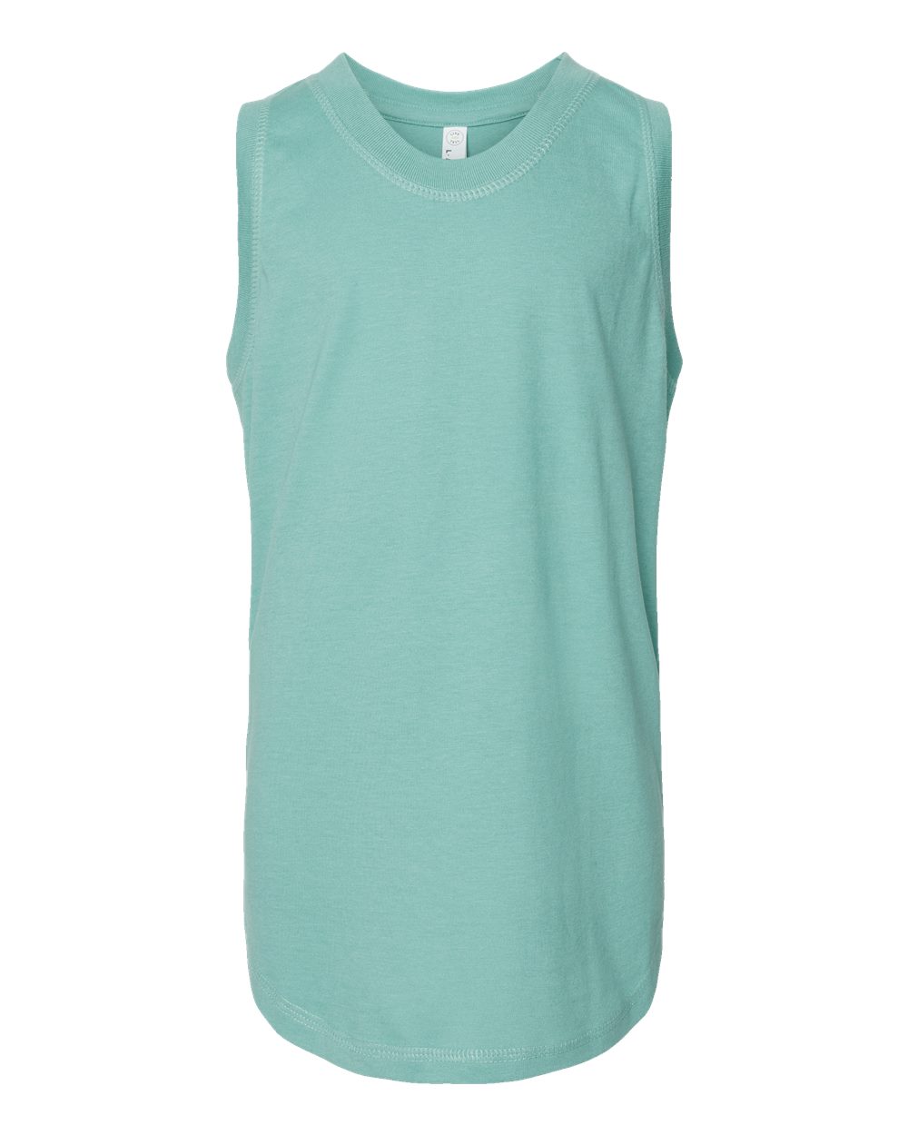 Live & Tell by LAT 2692 Girls' Relaxed Fine Jersey Tank in Saltwater