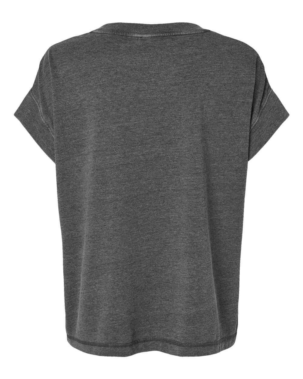 Live & Tell by LAT 3502 Women's Vintage Wash Tee in Washed Black, back