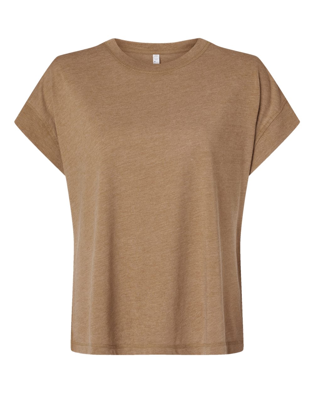 Live & Tell by LAT 3502 Women's Vintage Wash Tee in Washed Coyote Brown