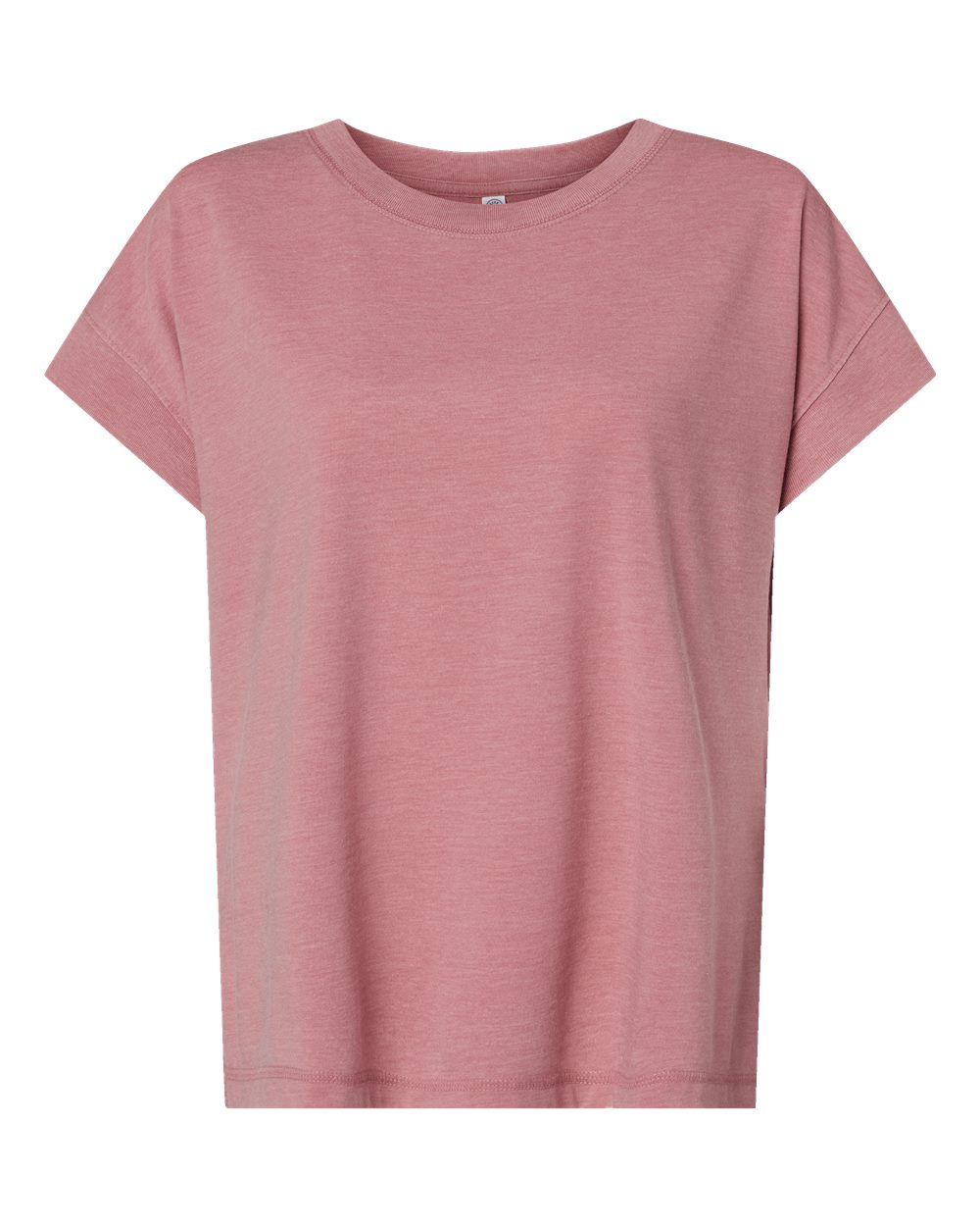 Live & Tell by LAT 3502 Women's Vintage Wash Tee in Washed Mauvelous