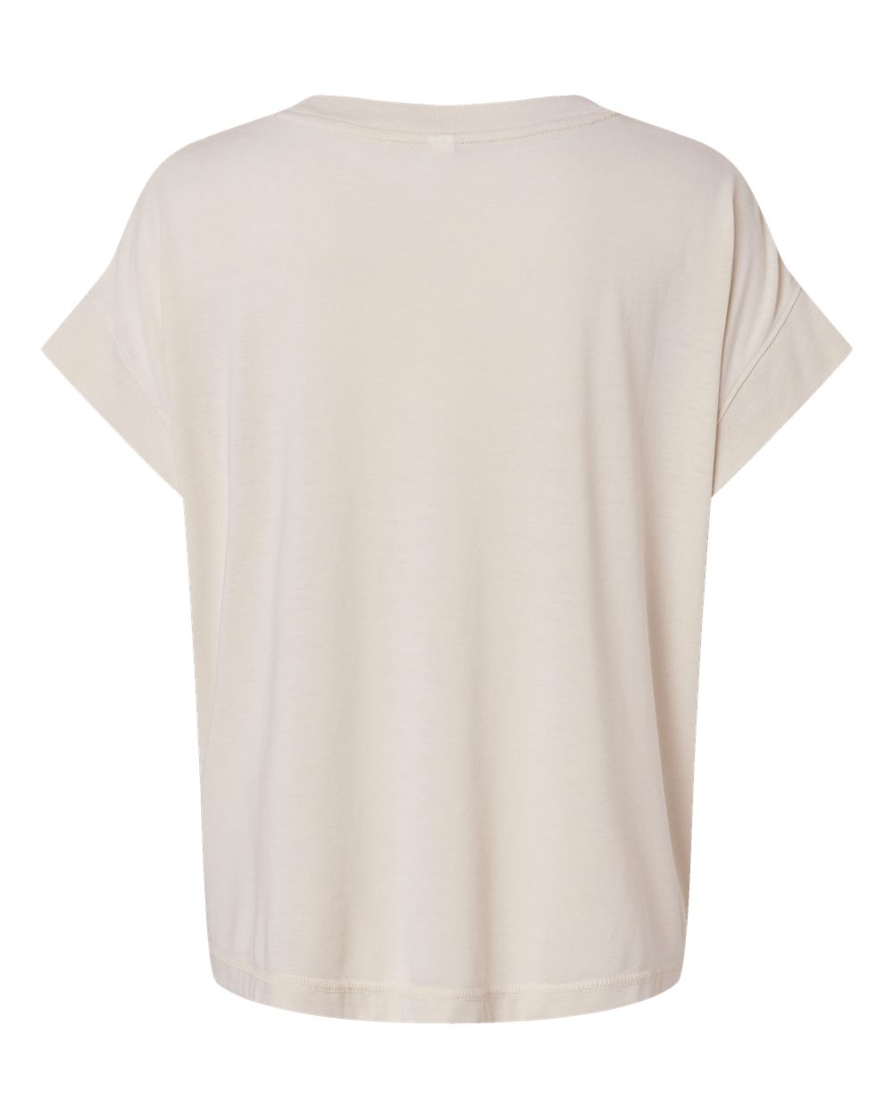 Live & Tell by LAT 3502 Women's Vintage Wash Tee in Washed Natural, back