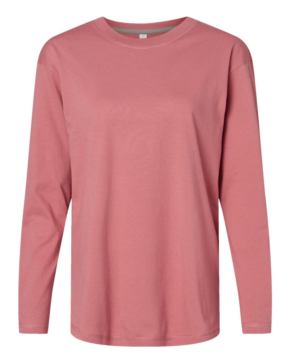 Live & Tell by LAT 3508 Women's Fine Jersey Long Sleeve Tee in Mauvelous