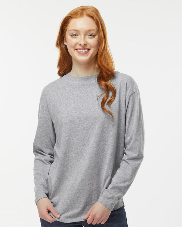 Live & Tell by LAT 3508 Women's Fine Jersey Long Sleeve Tee