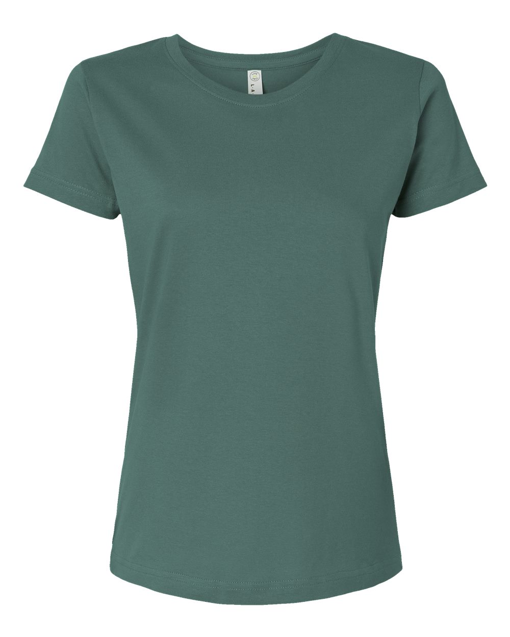 Live & Tell by LAT 3516 Women's Fine Jersey Tee in Basil
