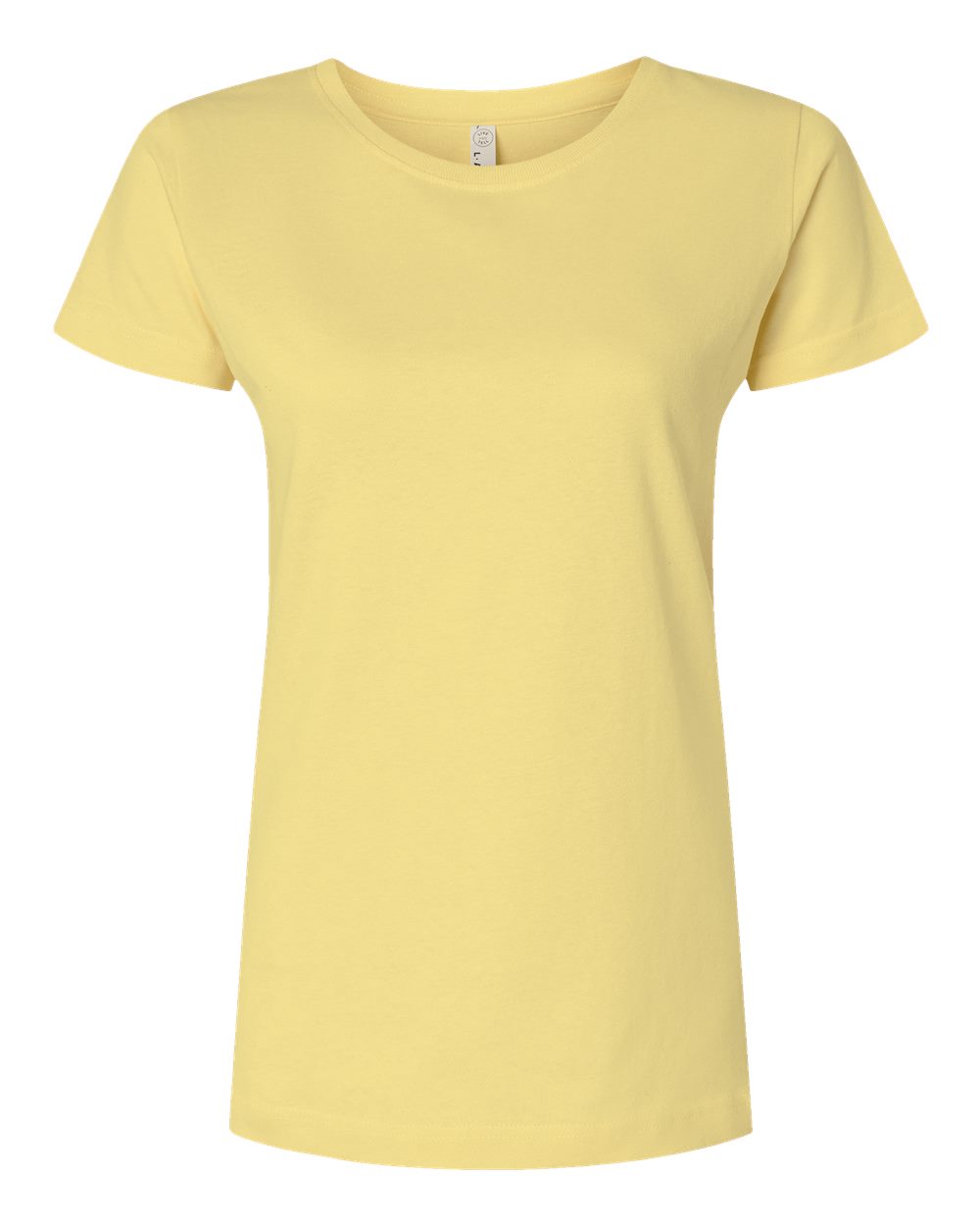 Live & Tell by LAT 3516 Women's Fine Jersey Tee in Butter