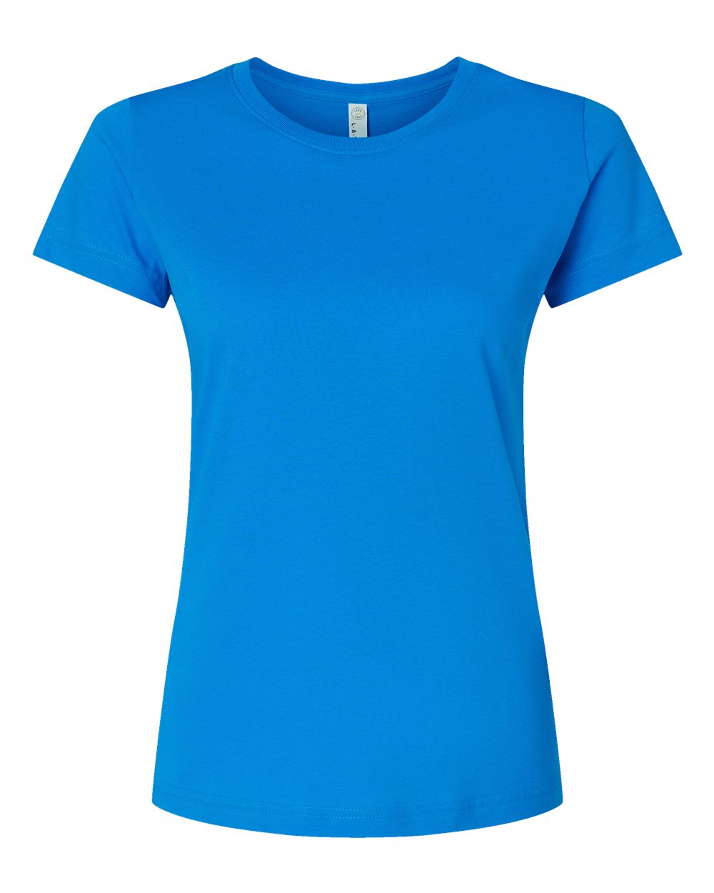 Live & Tell by LAT 3516 Women's Fine Jersey Tee in Cobalt