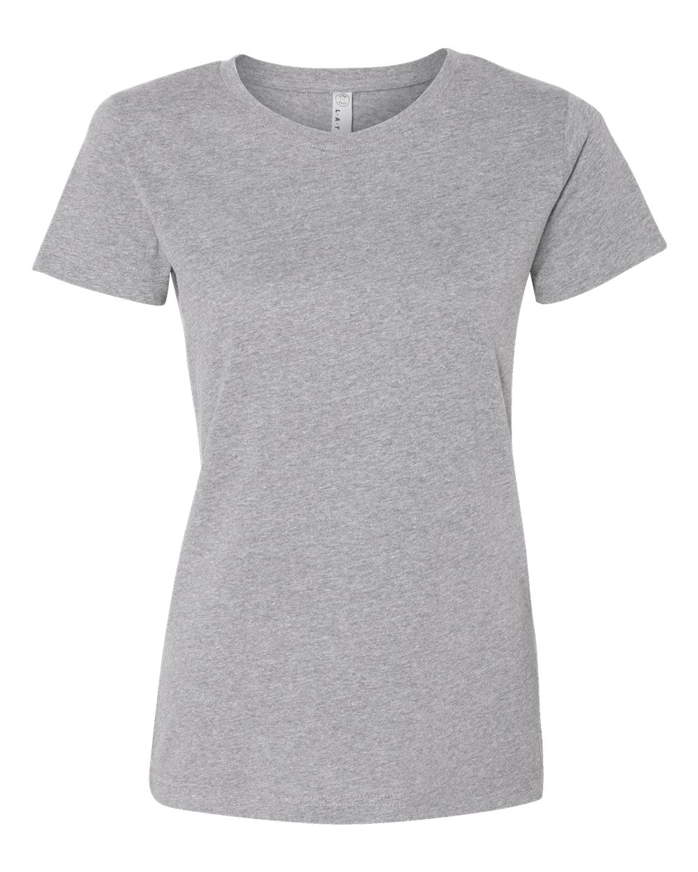 Live & Tell by LAT 3516 Women's Fine Jersey Tee in Heather