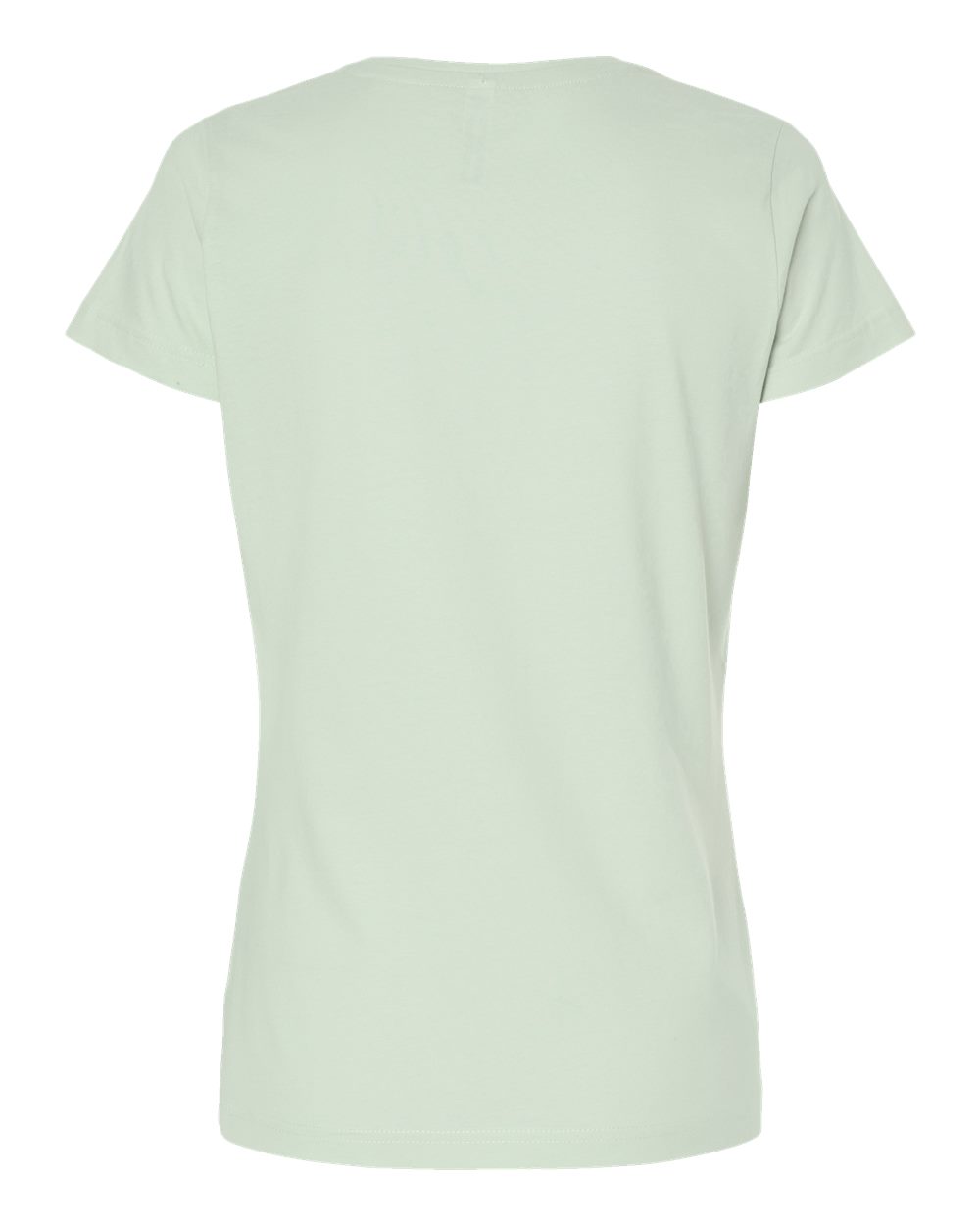 Live & Tell by LAT 3516 Women's Fine Jersey Tee in Honeydew, back