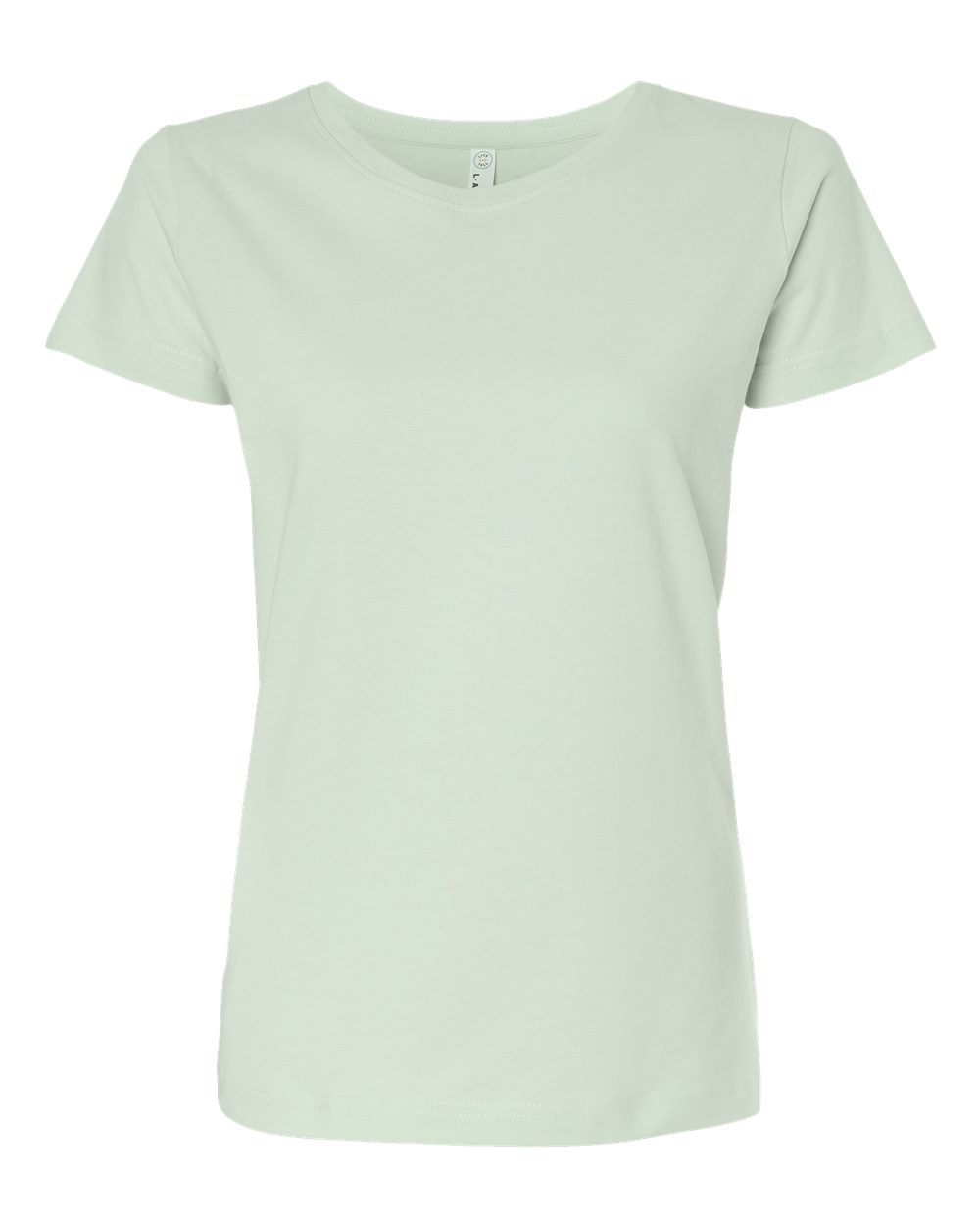 Live & Tell by LAT 3516 Women's Fine Jersey Tee in Honeydew