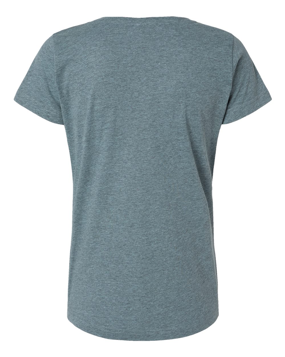 Live & Tell by LAT 3516 Women's Fine Jersey Tee in Ice Blackout, back