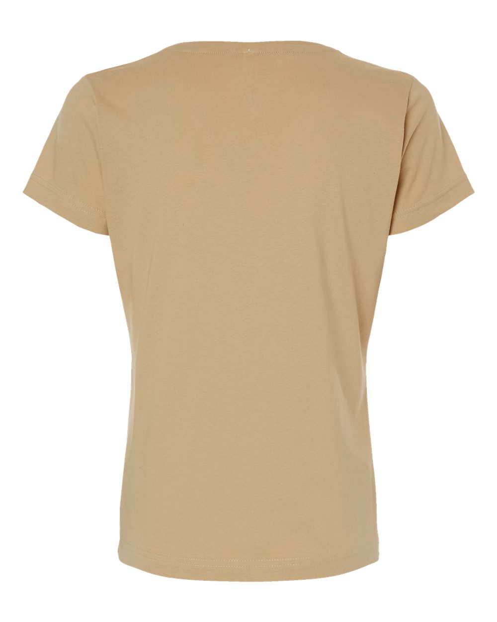 Live & Tell by LAT 3516 Women's Fine Jersey Tee in Latte, back