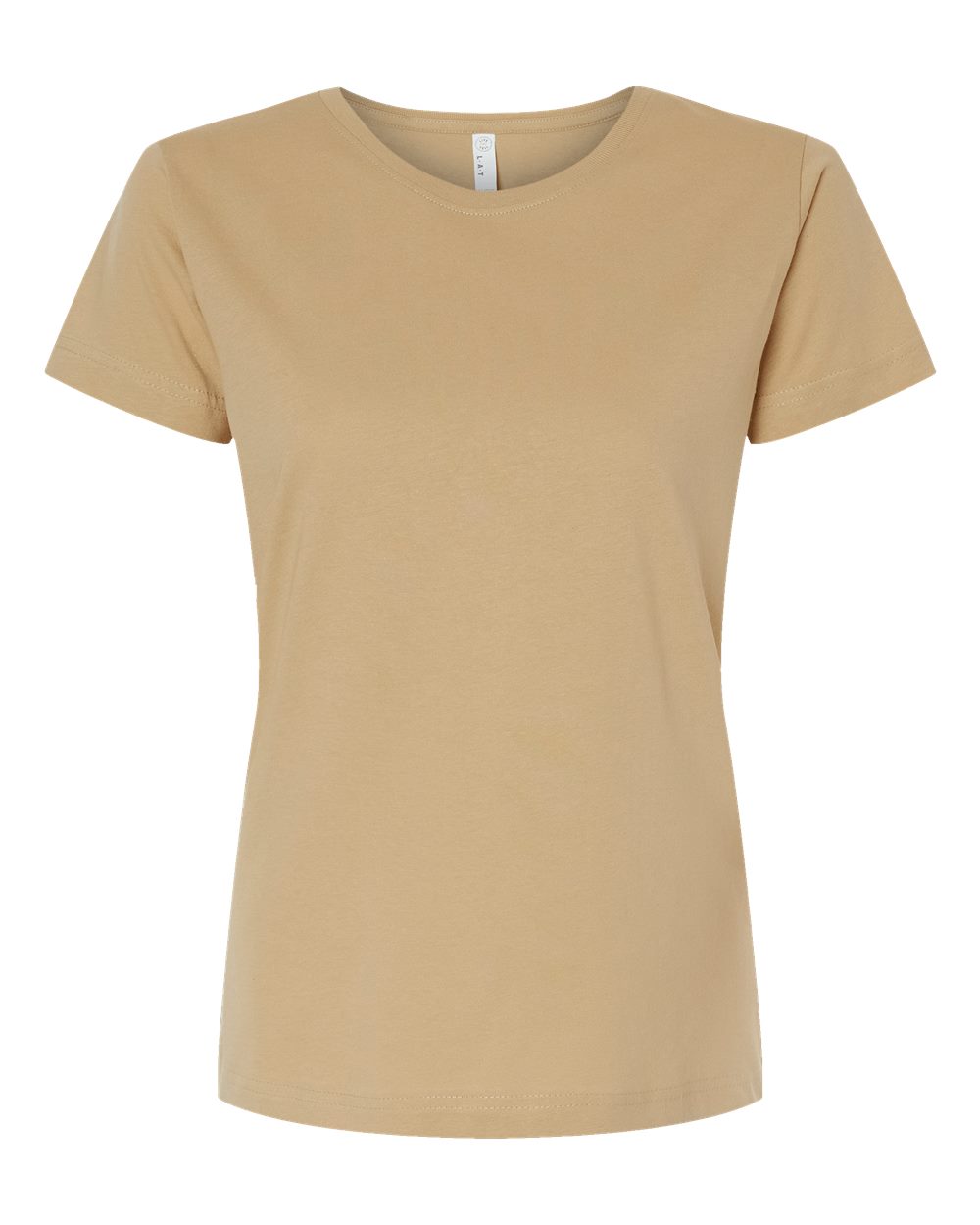 Live & Tell by LAT 3516 Women's Fine Jersey Tee in Latte