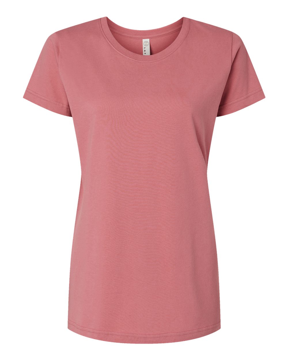 Live & Tell by LAT 3516 Women's Fine Jersey Tee in Mauvelous